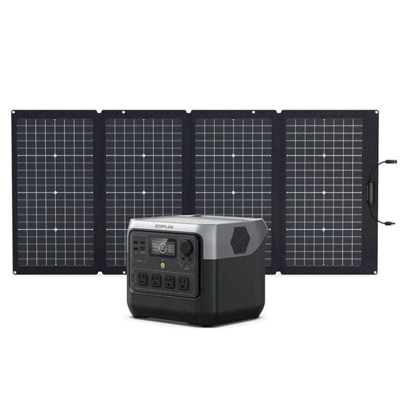 EcoFlow RIVER 2 Pro 220W Portable Solar Panel Front View