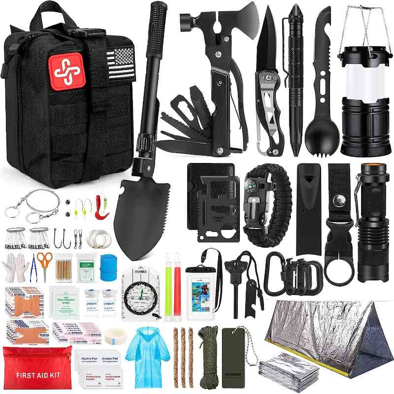 250pc Camping Survival Kit