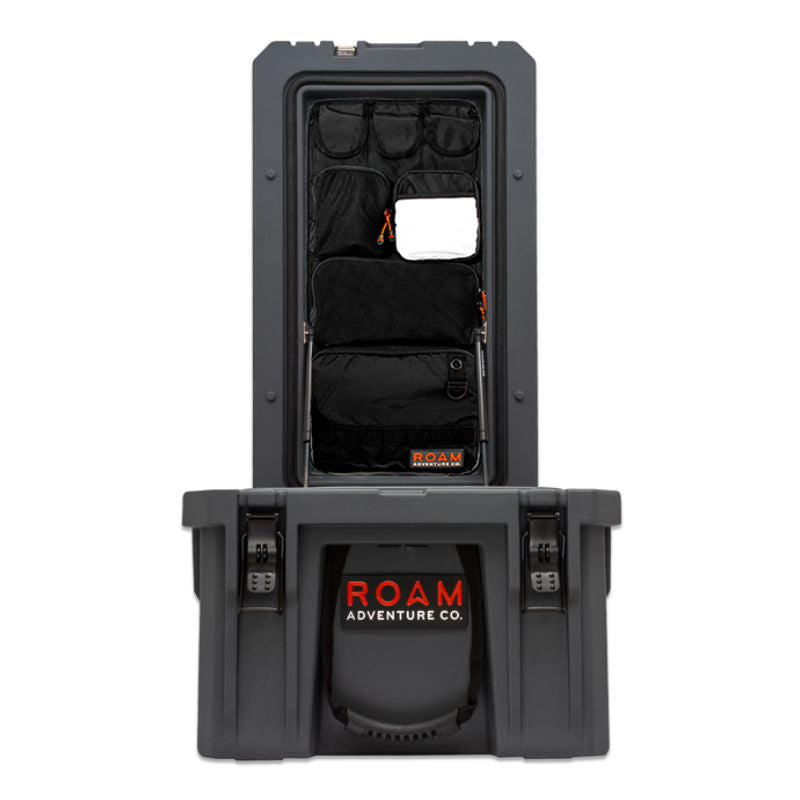 105L Grey ROAM Case with lid organizer