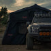 Black ROAM Rooftop Tent Vagabond XL with Anex on Ford Raptor