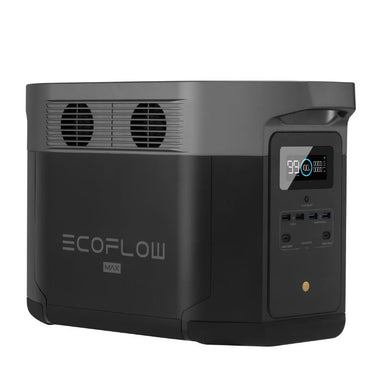 EcoFlow DELTA Max Portable Power Station Diagonal View From Front